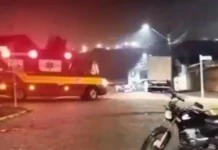 Mulher tenta se defender e homem fica ferido por faca em Videira