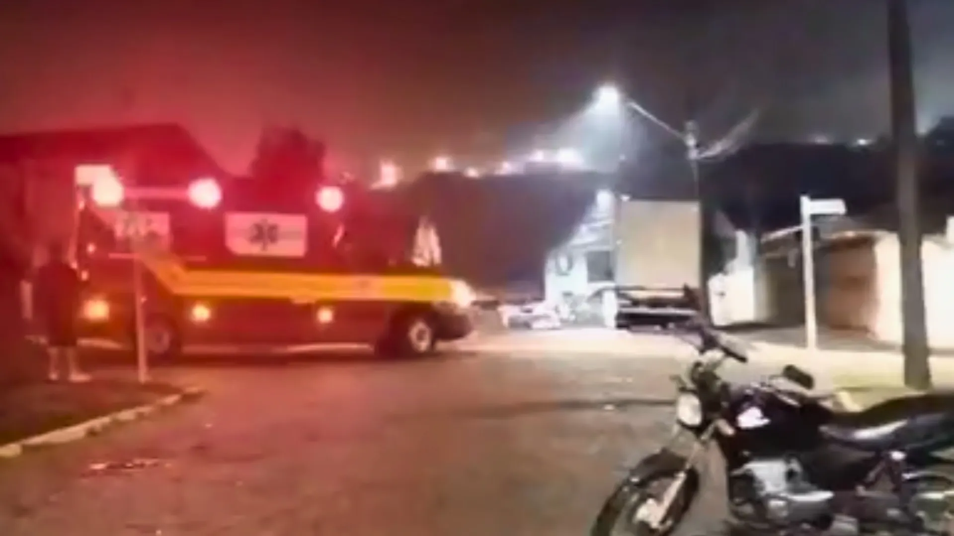 Mulher tenta se defender e homem fica ferido por faca em Videira