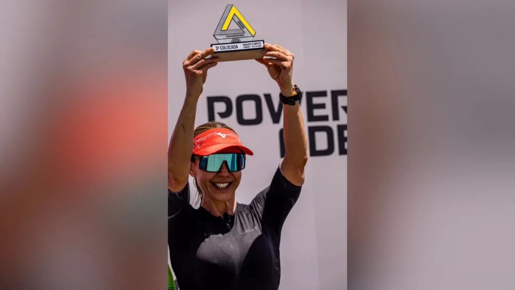Atleta de Videira conquista pódio no 34º Triathlon Brasil, maior prova do país