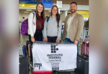 Acadêmicas do IFC Videira apresentam projeto inovador durante evento nacional em Brasília