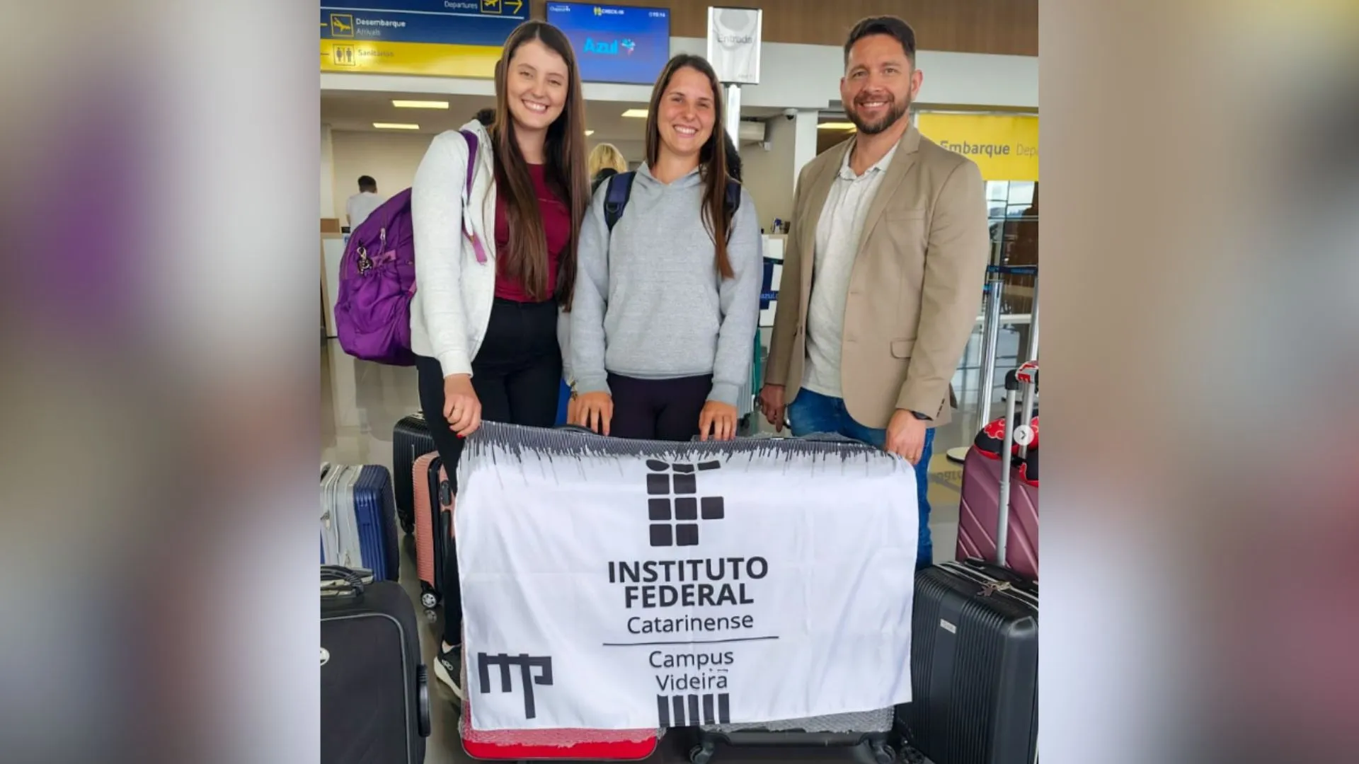 Acadêmicas do IFC Videira apresentam projeto inovador durante evento nacional em Brasília