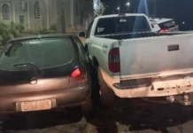 Polícia Militar recupera carro furtado no Meio-Oeste e prende três suspeitos