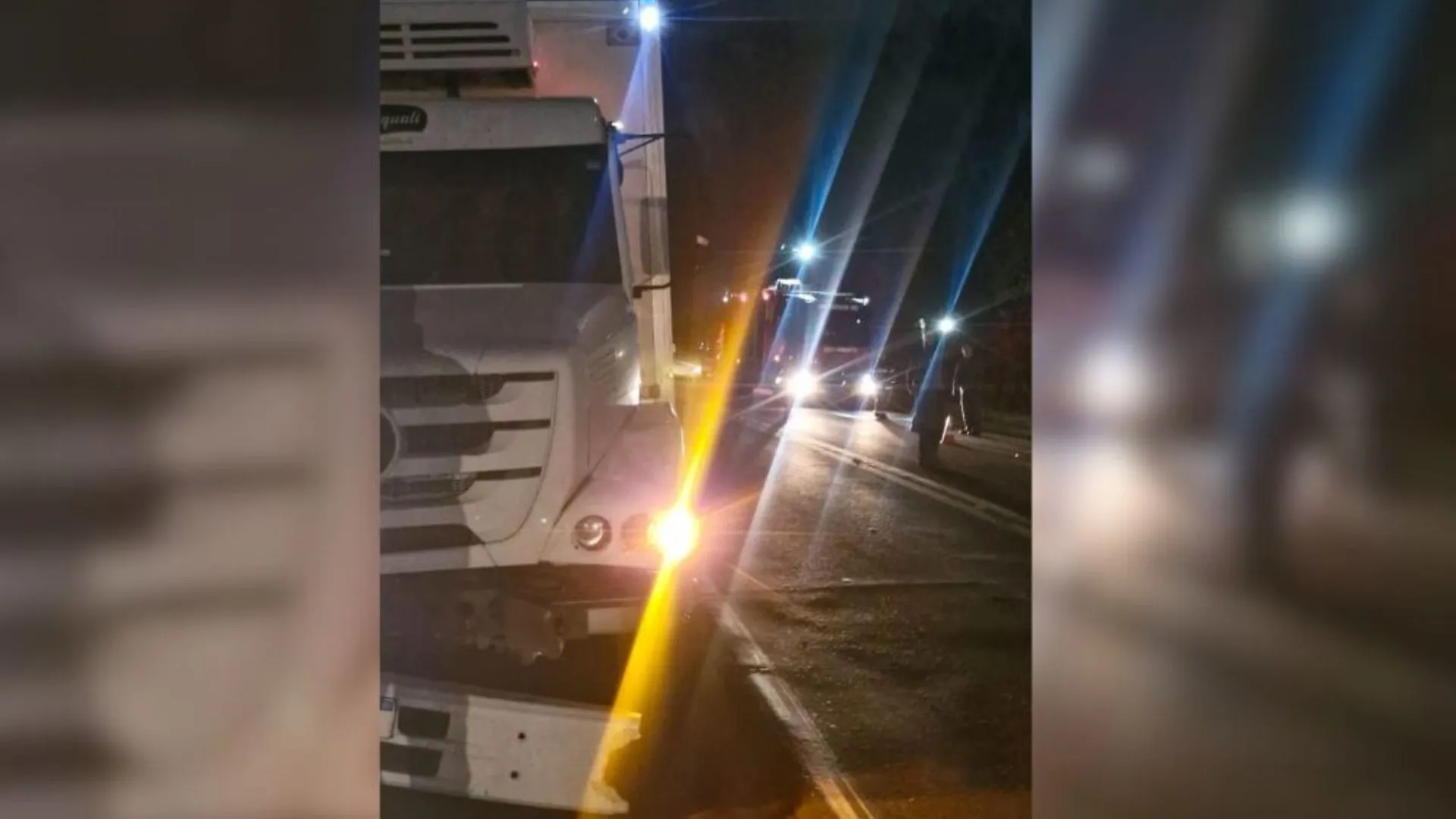 Idoso morre após ser atropelado por três veículos na BR-282