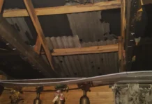 Granizo e fortes chuvas destroem casas em município do Meio-Oeste catarinense