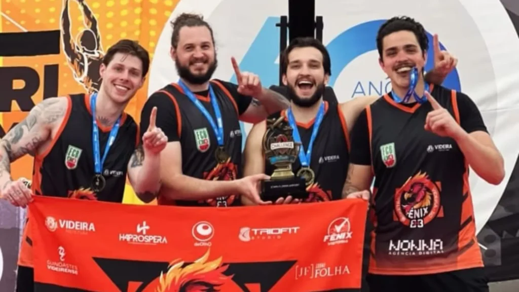 Equipe 3x3 de Videira conquista título no Torneio Internacional de Basquete