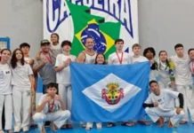 Capoeiristas de Videira brilham na II Copa Camponovense e conquistam medalhas