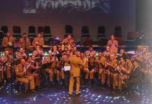 Concerto da Banda da Polícia Militar une música e solidariedade em Videira