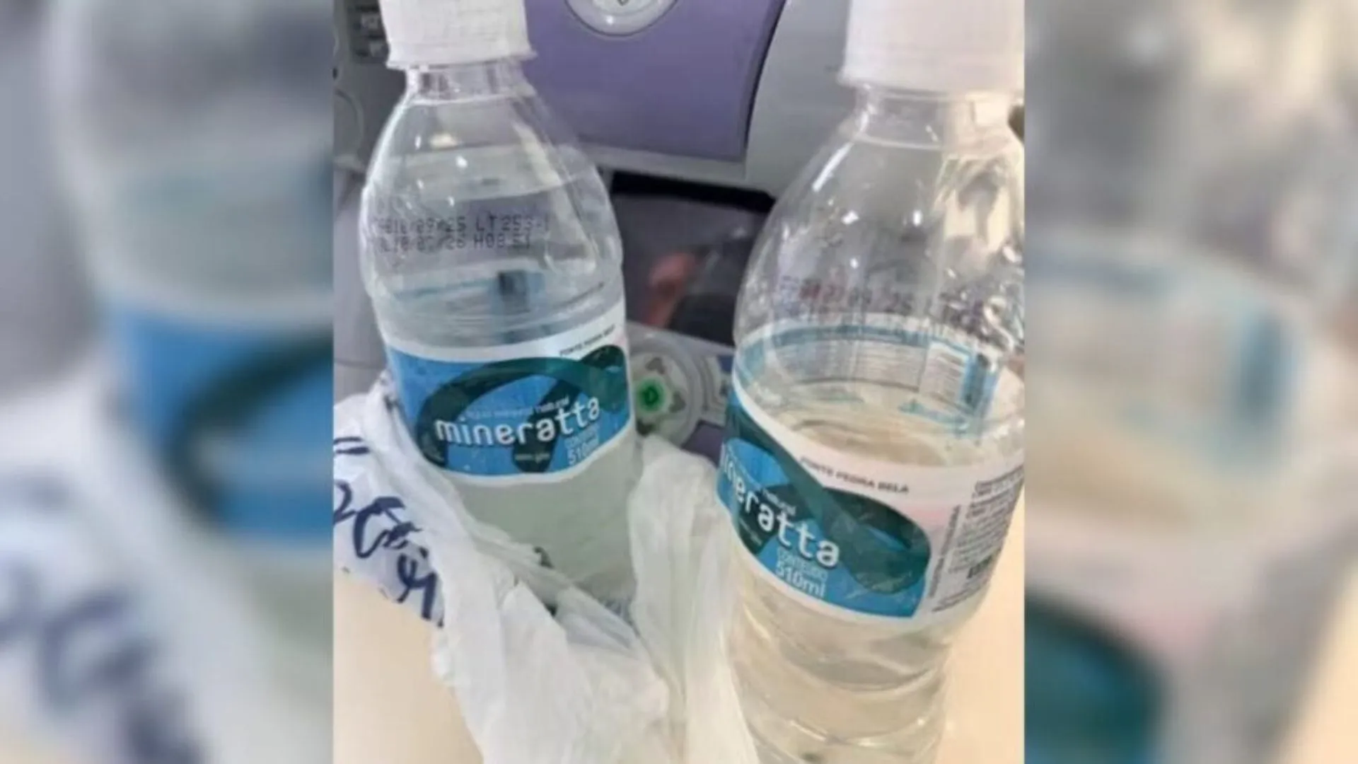 Homem passa mal após consumir água mineral contaminada no interior de SP