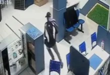 Ladrões furtam mais de 20 celulares de loja no Meio-Oeste durante a madrugada