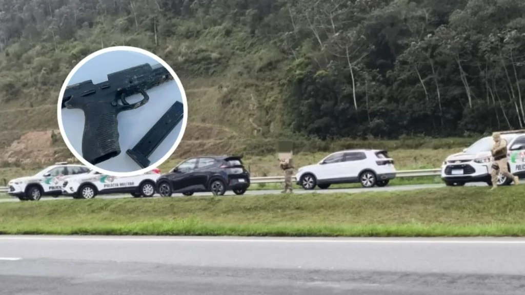 Perseguição policial na BR-470 mobiliza diversas equipes e termina em morte