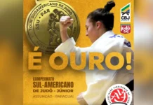 Judoca videirense conquista título no Campeonato Sul-Americano de Judô Júnior