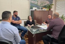 Tangará e Casan discutem melhorias no saneamento e pavimentação