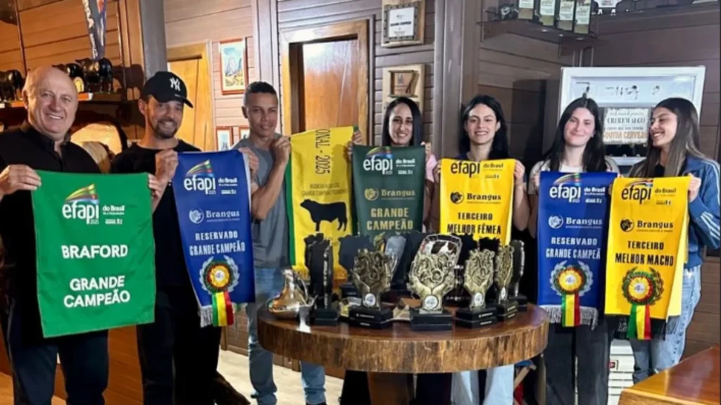 Fazenda de Videira brilha e conquista 21 prêmios na EFAPI 2025