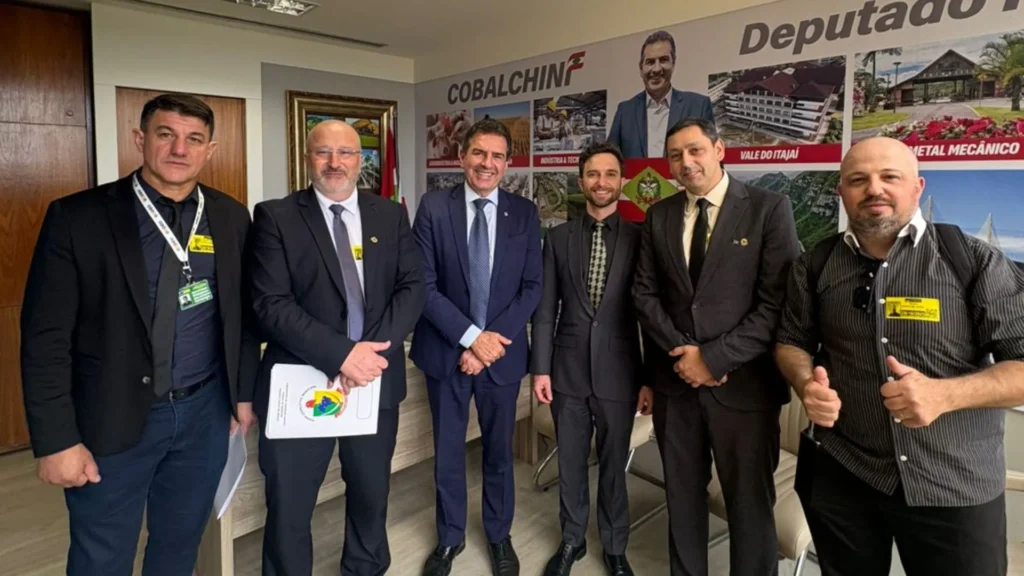 Vereadores de Videira cumprem agenda em Brasília em busca de recursos para o município