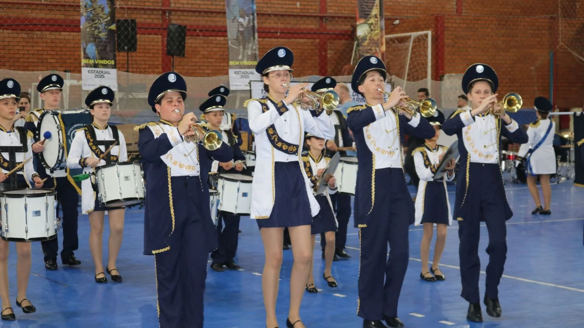 Campeonato Estadual de Bandas e Fanfarras é sucesso em Caçador