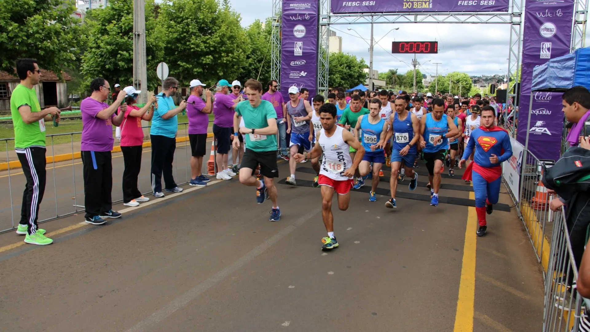 Corrida do Bem acontece em Caçador no dia 16 de novembro