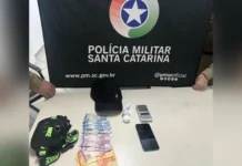 Fugitivo do presídio de Chapecó é preso com drogas em Joaçaba