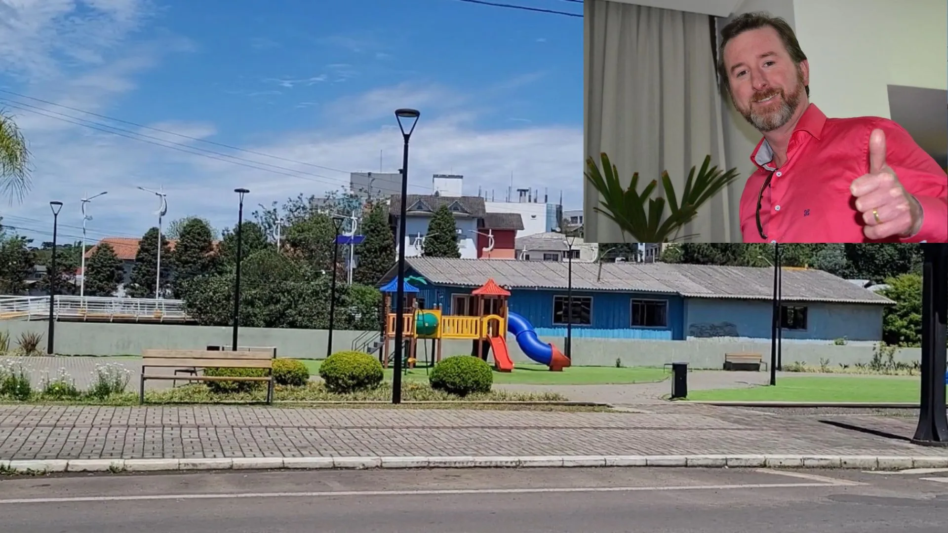 Espaço público em Caçador recebe o nome de Manoel Figuerôa Junior