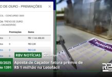 RBV Notícias Caçador – 01/10/2025 – Edição 1391
