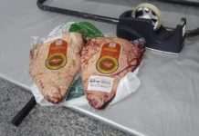 Homem é preso após furtar picanha em supermercado de Caçador