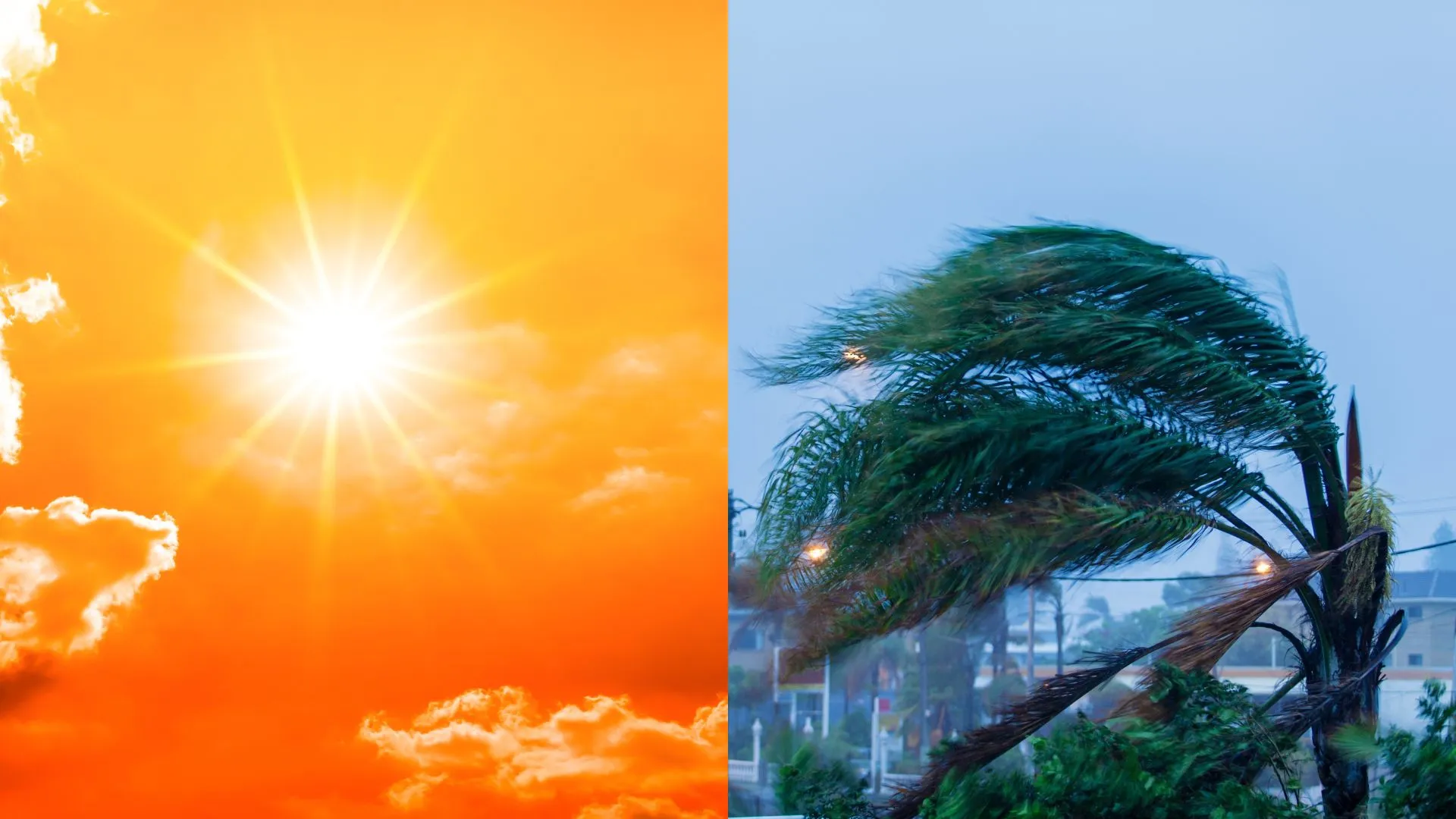 Fim de semana terá calor, temporais e ciclone extratropical em SC