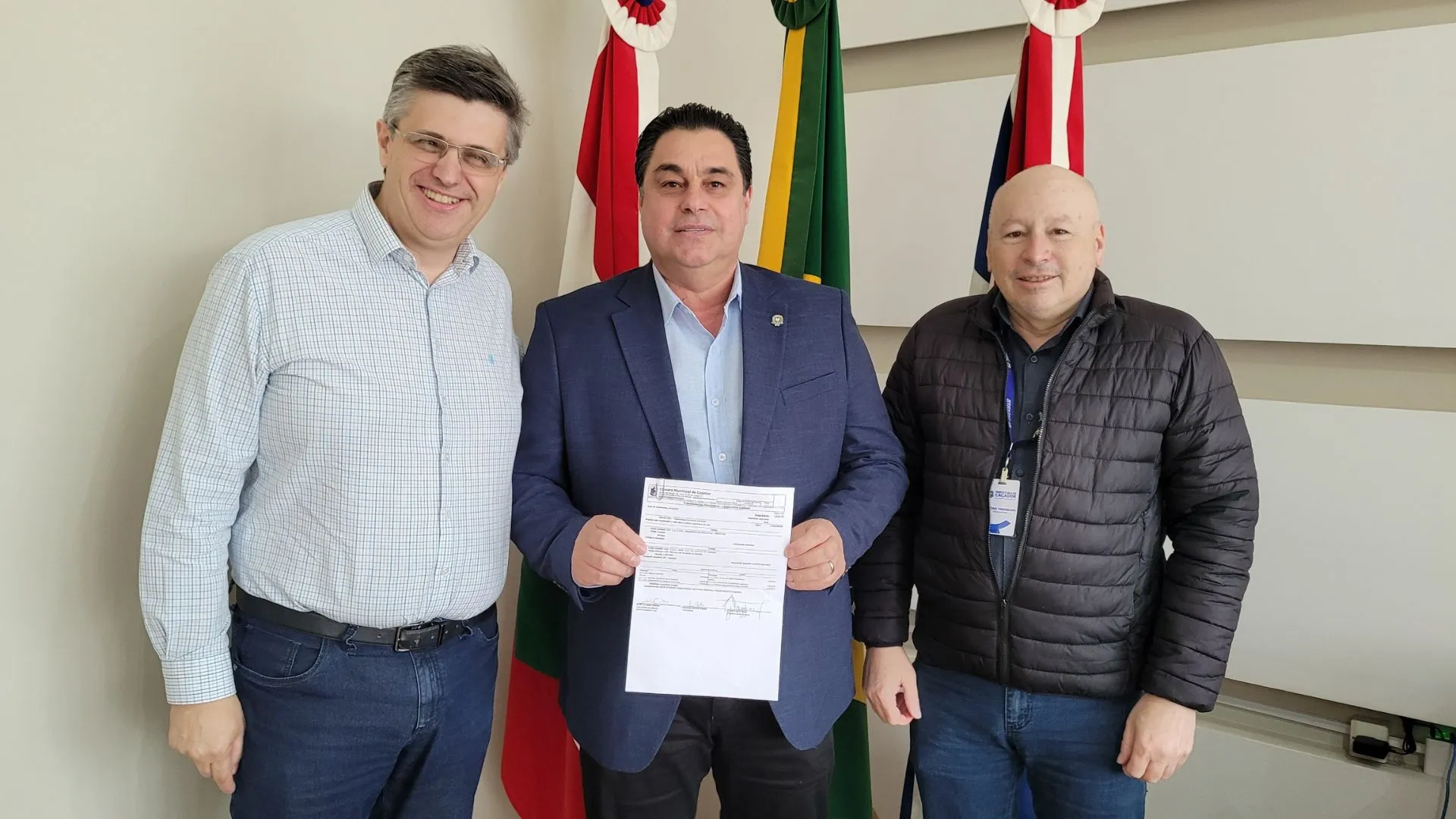 Câmara de Caçador devolve R$ 1,5 milhão ao Executivo