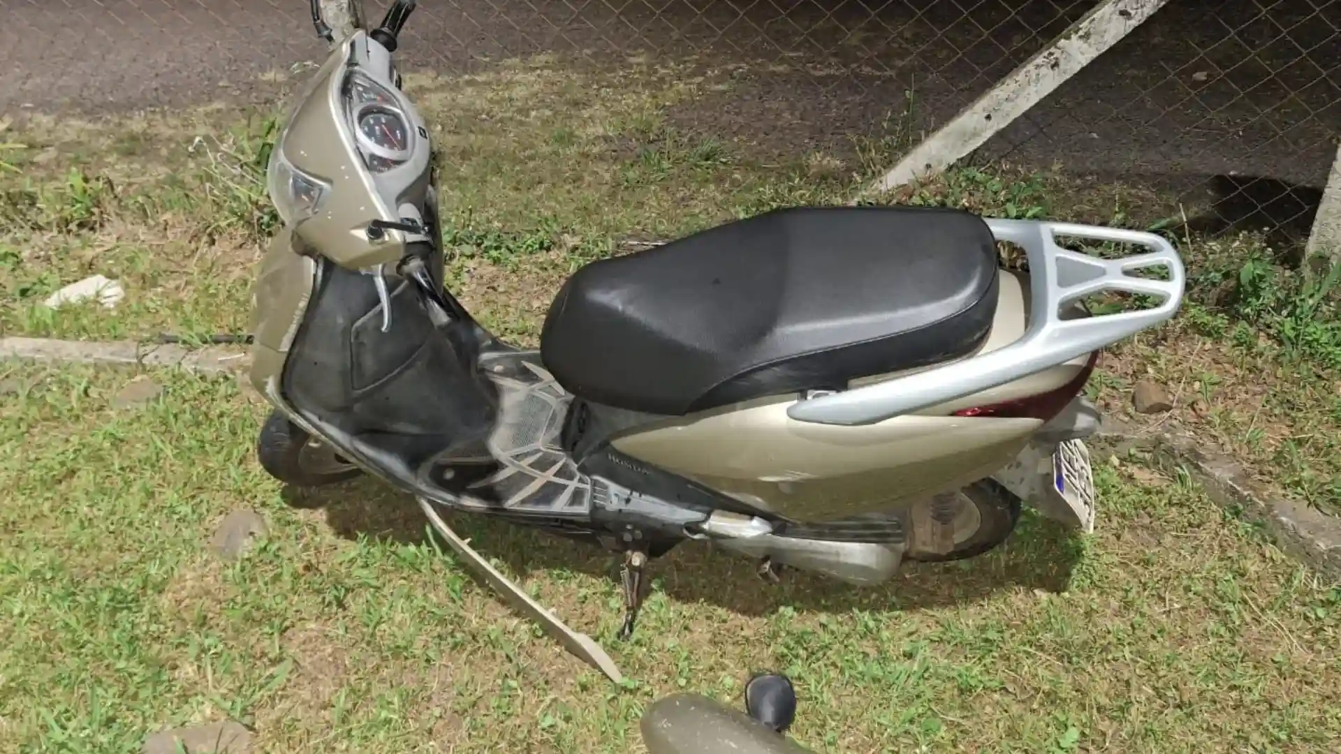 Motorista foge após colisão que deixa jovem gravemente ferida na SC-135