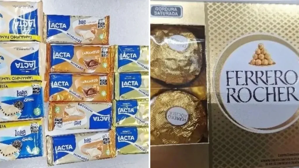 Jovem é presa após tentar levar chocolates sem pagar em supermercado