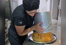 Restaurante de Videira viraliza com pudins gigantes e criativos; Confira