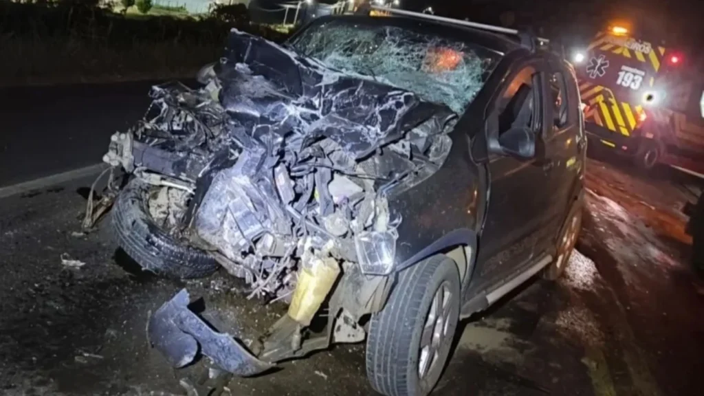 Grave acidente na BR-282 resulta em morte de motorista de 53 anos