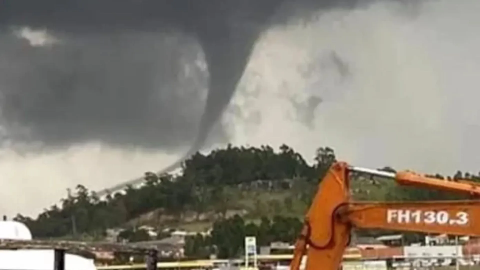 Defesa Civil confirma três tornados em SC durante passagem de ciclone extratropical