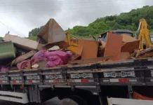 Ação Bota Fora coleta 4 toneladas de materiais no Bairro Vila Verde em Videira
