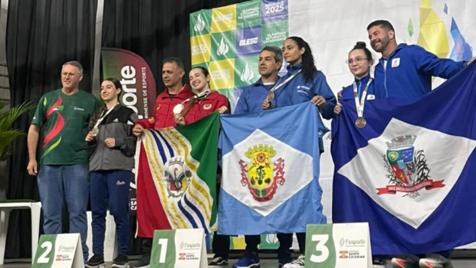 Karateca de Videira garante terceiro lugar na Olesc