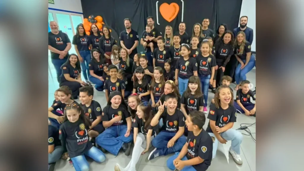 Polícia Civil de SC realiza formatura do Projeto “Proteja uma Criança” em Videira