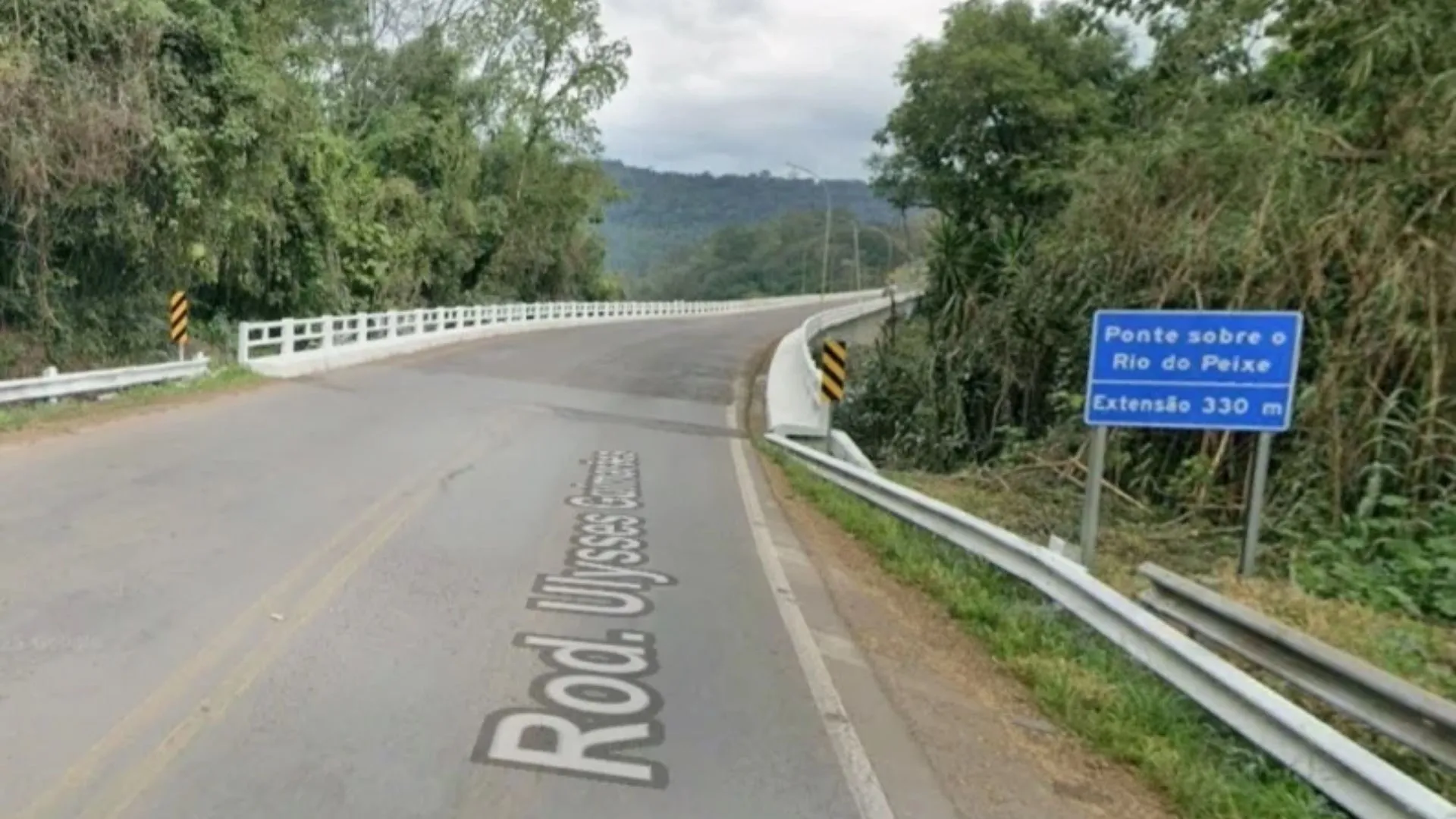 Ponte na BR-282 em Joaçaba passa por manutenção e trânsito terá “Pare e Siga”