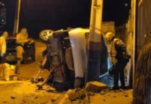 Confusão em Piratuba deixa dois homens feridos em esfaqueamento e acidente