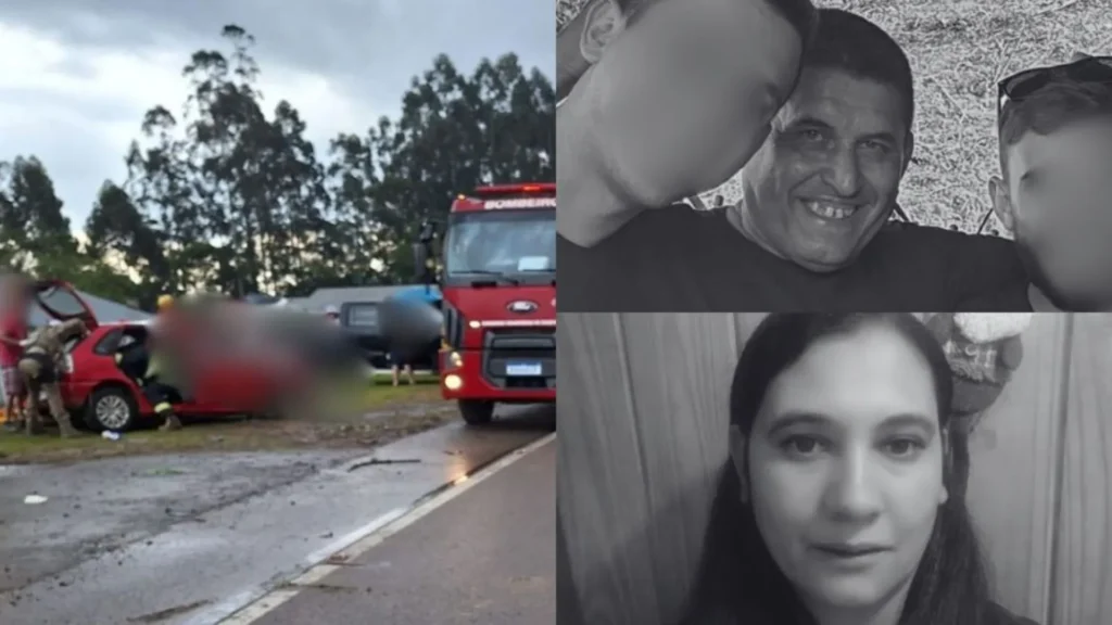 Quem era a família que morreu no grave acidente na SC-477