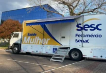 Unidade Móvel Sesc Saúde Mulher realiza mais de 940 exames em Videira