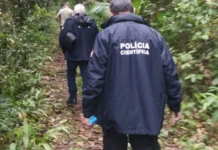 Cheiro forte leva à localização do corpo de jovem desaparecido há duas semanas em SC