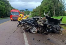 Chef renomado morre em acidente com caminhão na BR-116 em Santa Catarina