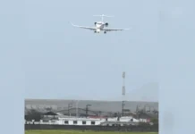 Avião de Luciano Hang faz “pouso de lado” em meio a ventos de 60 km/h em SC