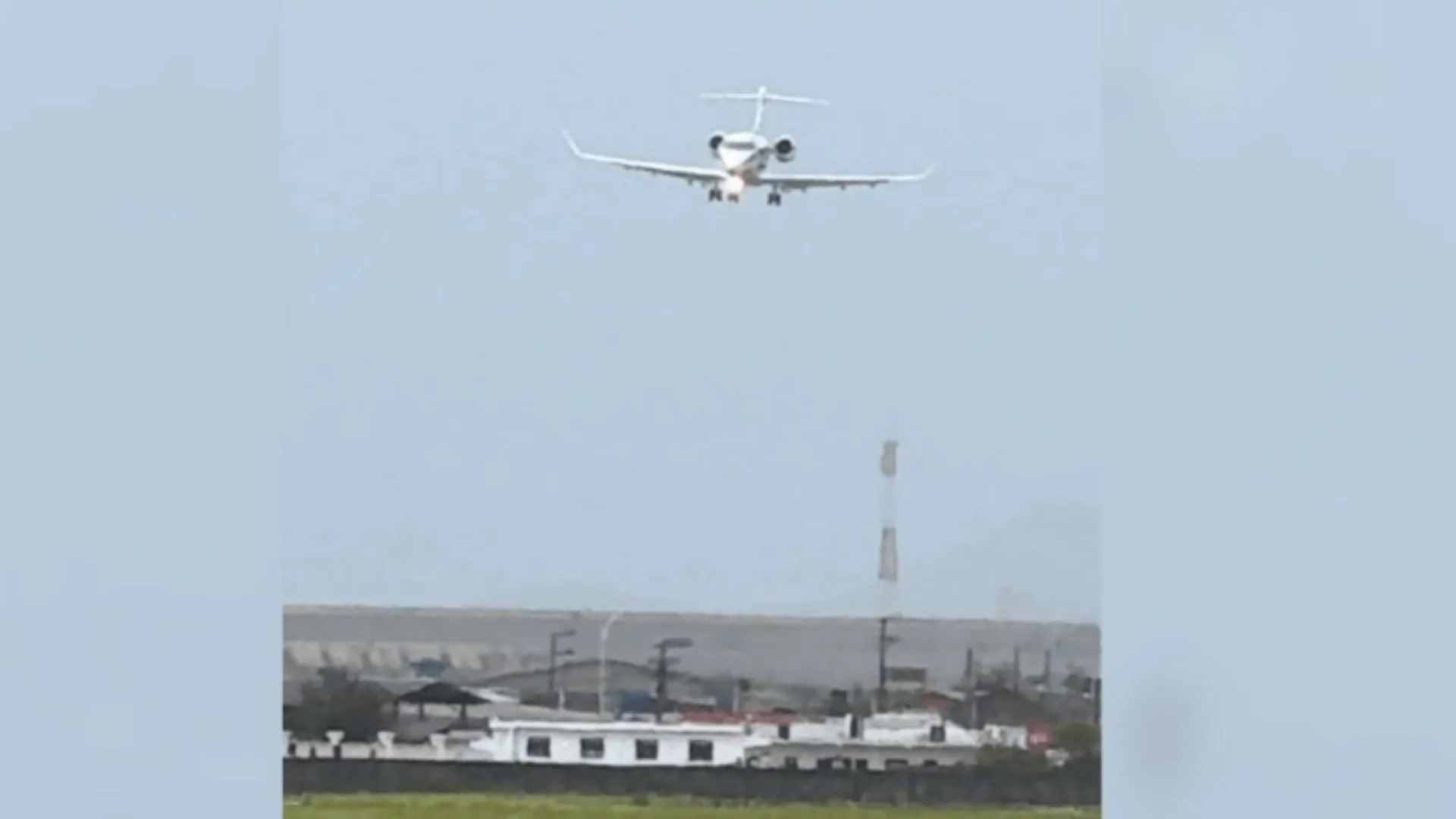 Avião de Luciano Hang faz 