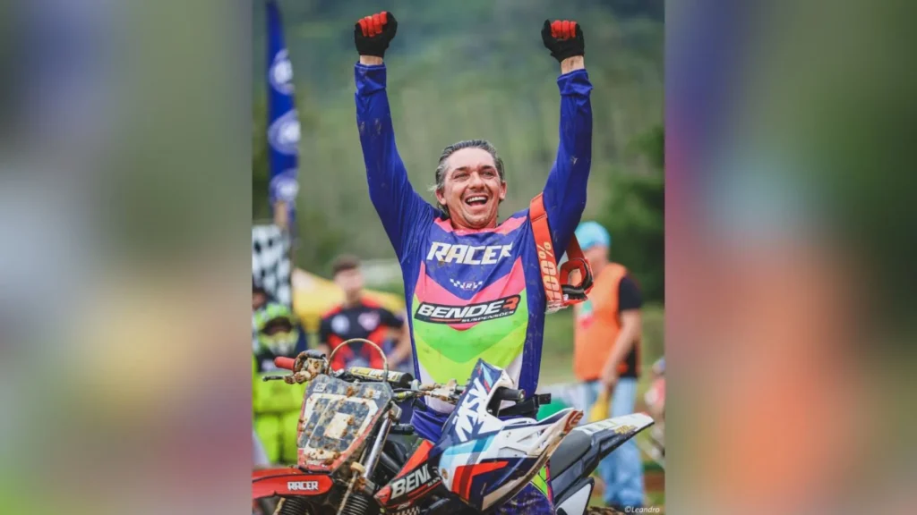 Atleta de Joaçaba brilha no Campeonato Brasileiro de Velocross 2025