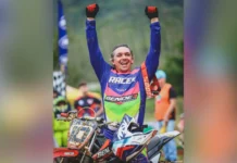 Atleta de Joaçaba brilha no Campeonato Brasileiro de Velocross 2025