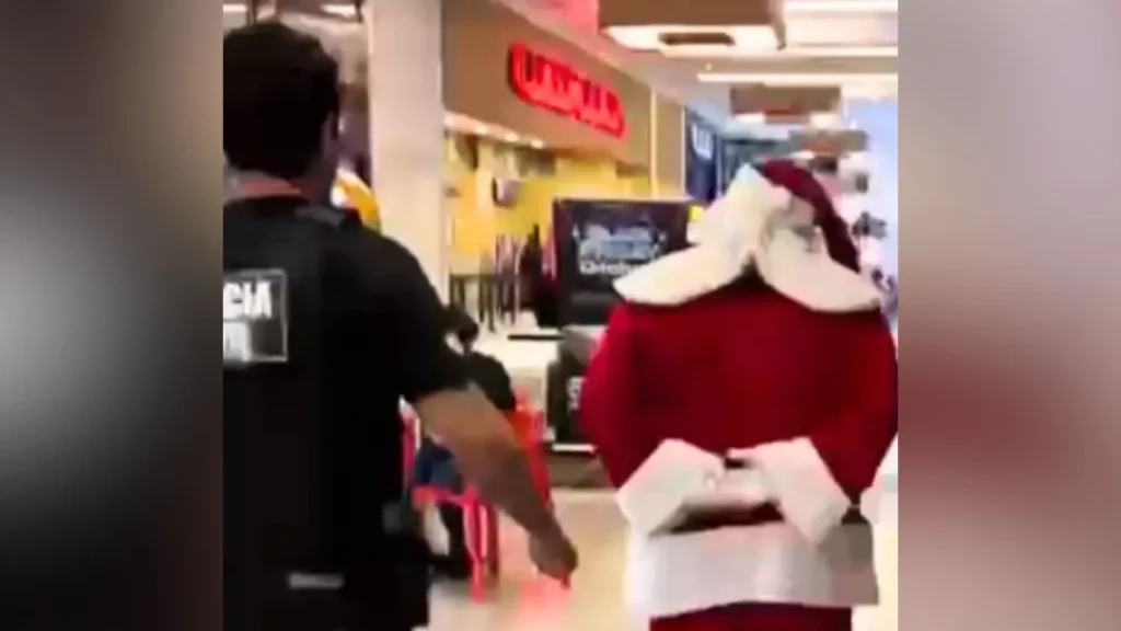 Papai Noel de shopping é preso em Lages acusado de estupro de vulnerável