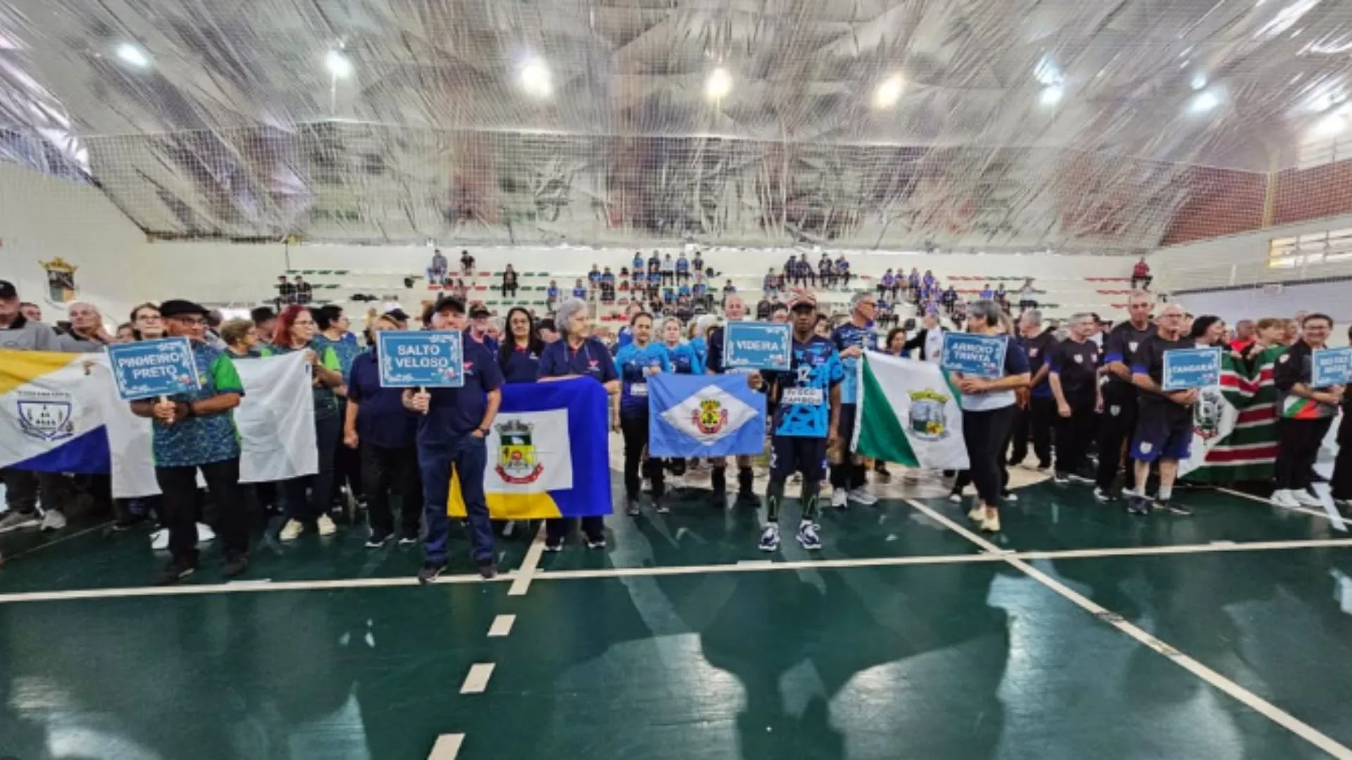 Videira conquista 4 medalhas nos Jogos Regionais da Terceira Idade