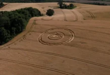 Nova formação de agroglifo intriga moradores em Ipuaçu no Oeste de SC