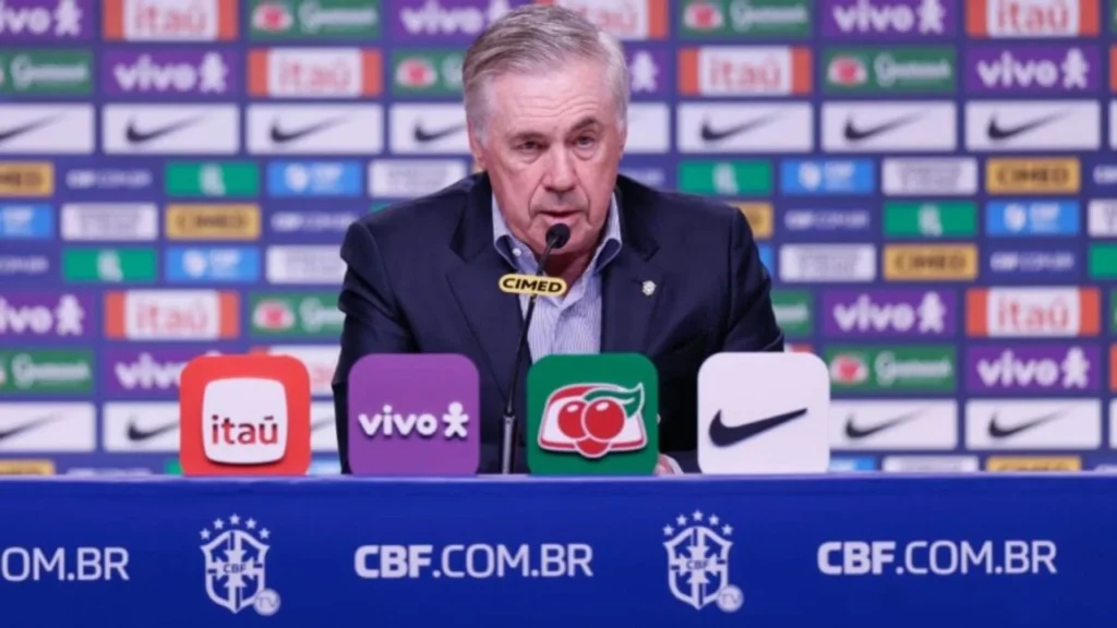 Ancelotti anuncia lista de convocados sem Neymar, mas com Vini Jr
