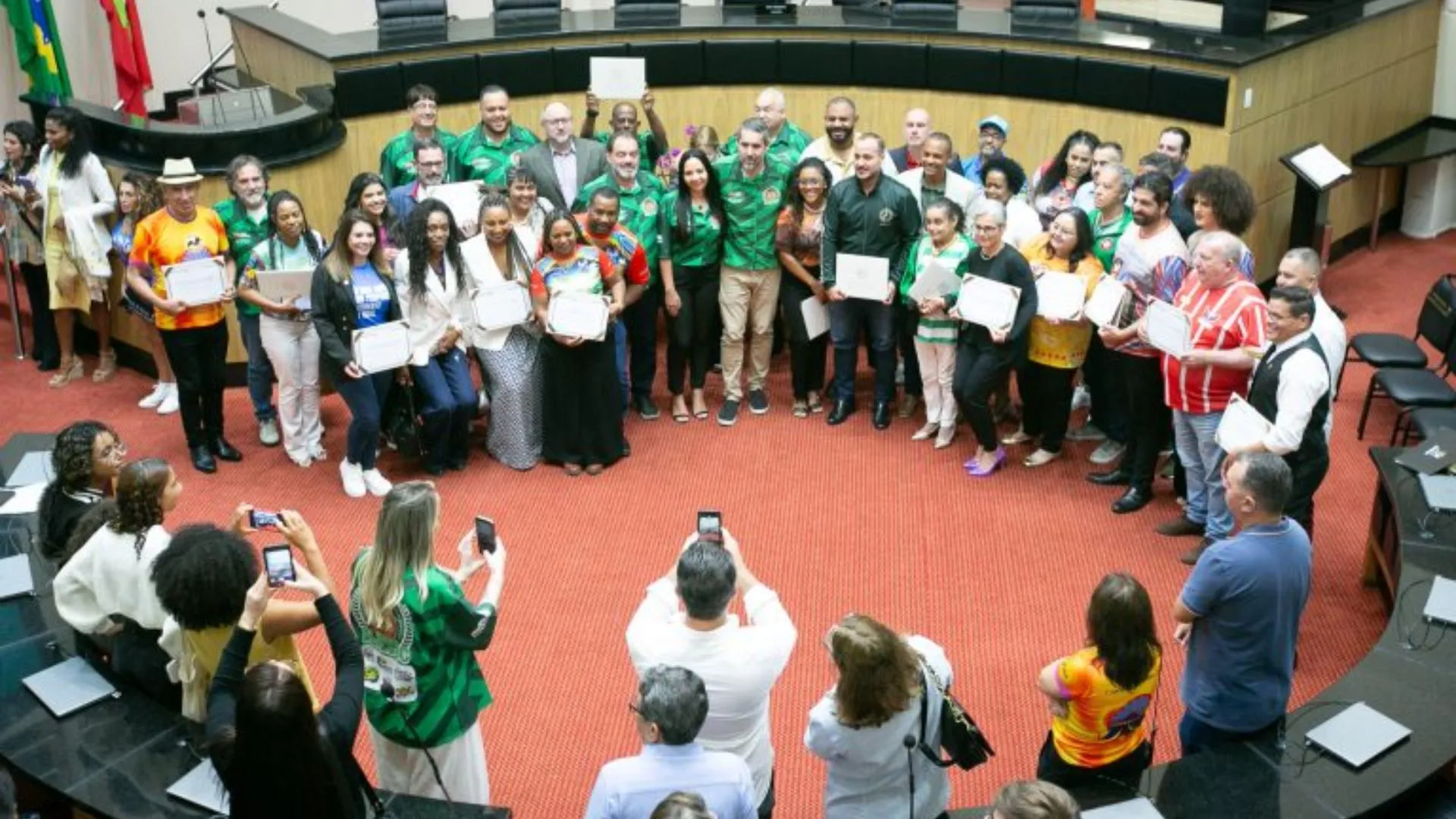 Carnaval de Joaçaba e Herval d’Oeste é homenageado na ALESC