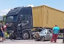 Duas pessoas morrem em colisão na BR-470